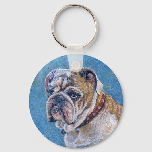 「幸せ？」 キーホルダー (正面)