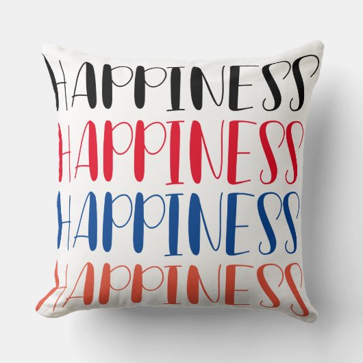 幸せ クッション (正面)