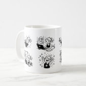 幸せ コーヒーマグカップ (正面左)