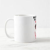 幸せ コーヒーマグカップ (左)