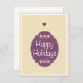 幸せ シーズンカード (正面/裏面)