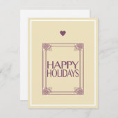 幸せ シーズンカード (正面/裏面)