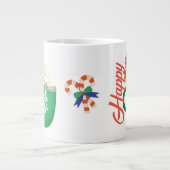 幸せ ジャンボコーヒーマグカップ (正面)