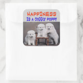 幸せ スクエアシール (バッグ)