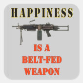 幸せ スクエアシール (正面)