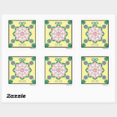 幸せ スクエアシール (シート)