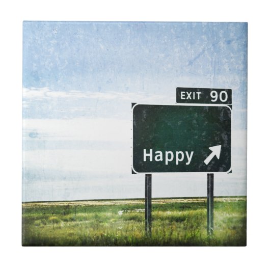 幸せ タイル (正面)