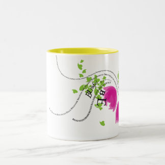 幸せ ツートーンマグカップ