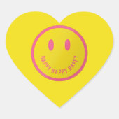 幸せ ハートシール (正面)