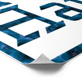 幸せ：フェンシング ポスター (角)