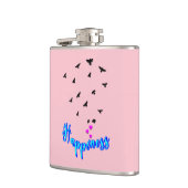 幸せ フラスク (左)