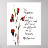 幸せ ポスター (正面)