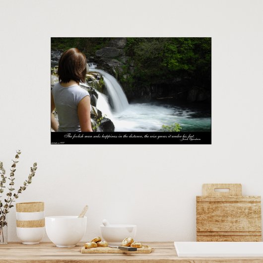 幸せ ポスター (キッチン)