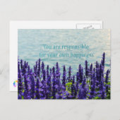 幸せ ポストカード (正面/裏面)