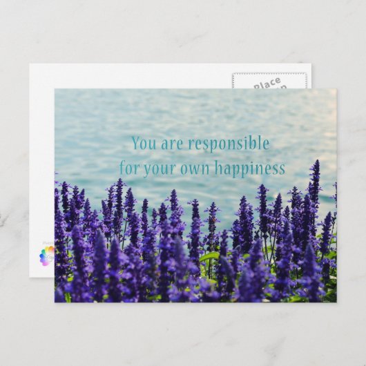 幸せ ポストカード (正面/裏面)