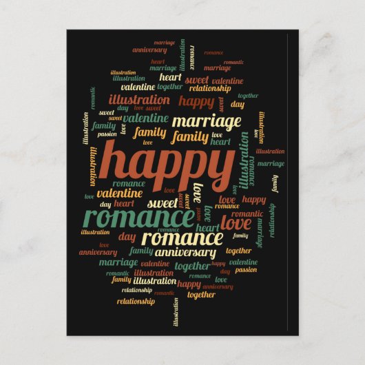 幸せ ポストカード (正面)