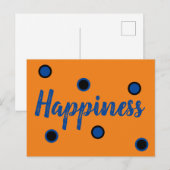 幸せ ポストカード (正面/裏面)