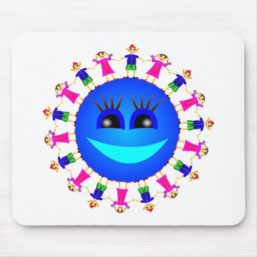 幸せ マウスパッド (正面)