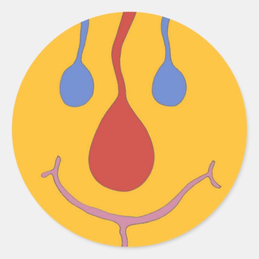 幸せ ラウンドシール (正面)