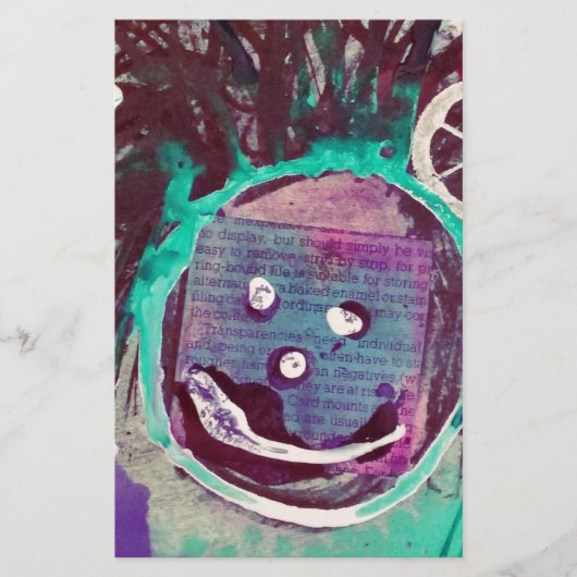 幸せ 便箋 (正面)