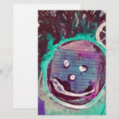 幸せ 便箋 (正面/裏面)