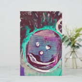 幸せ 便箋 (スタンド正面)