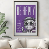 幸せ:否定的な人々のポスター ポスター