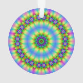 幸せ、喜び、自由マンダラ オーナメント (裏面)