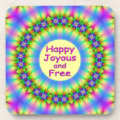 幸せ、喜び、自由マンダラ コースター (正面)