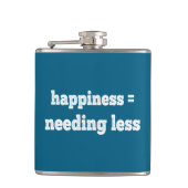 幸せ=少ないニーズ フラスク (正面)