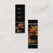 幸せ… 幸せ スキニー名刺 (正面/裏面)