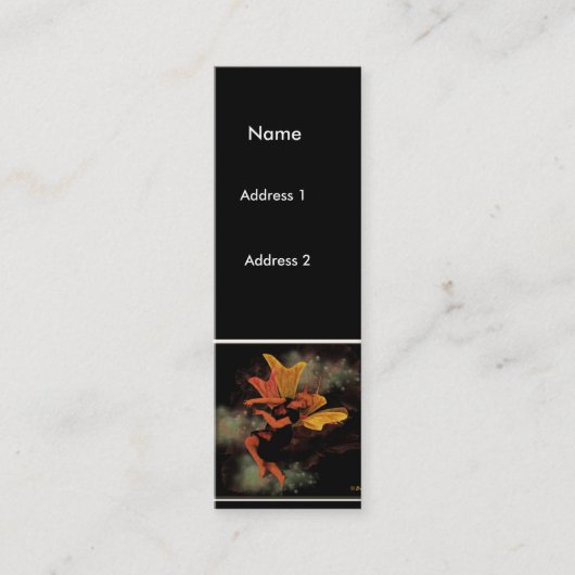 幸せ… 幸せ スキニー名刺 (正面)