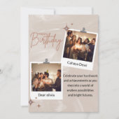 幸せ、愛、そして成功を願っています 招待状 (正面)