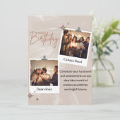 幸せ、愛、そして成功を願っています 招待状 (スタンド正面)