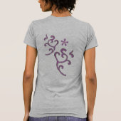 幸せ、理由、創造性のドレス Tシャツ (裏面)