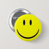 幸せ 缶バッジ (正面&裏面)