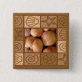 幸せ_ 缶バッジ (正面)