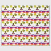 幸せ、2蜂最も最高のなミイラ ラッピングペーパー (フラット)