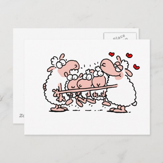 幸せ(_F) ポストカード (正面/裏面)