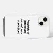 幸せ iPhone カーケース iPhoneケース (裏面横)