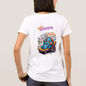 幸せ Tシャツ (裏面)