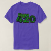 幸せ Tシャツ (デザイン正面)