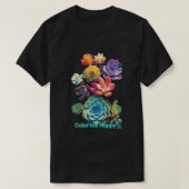 幸せ Tシャツ (デザイン正面)
