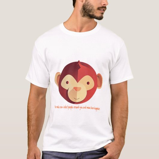 幸せ Tシャツ (正面)