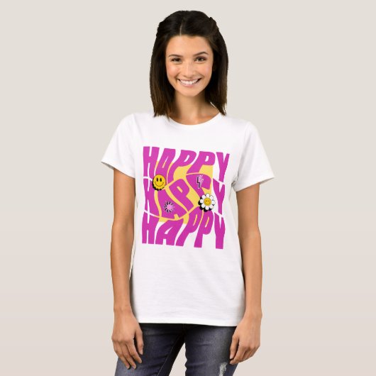 幸せ Tシャツ (正面フル)
