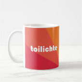 幸せ | toilichte (スコティッシュゲール語訳) コーヒーマグカップ (左)