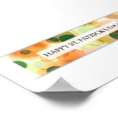 幸せst patricks day(《写真》ぼけ味) ポスター (角)