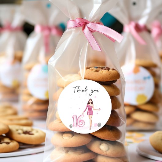 幸せsweet sixteen16歳 ラウンドシール