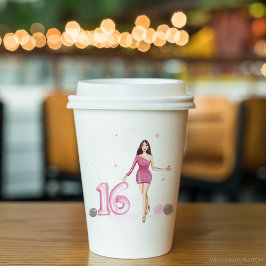 幸せsweet sixteen16歳 紙コップ