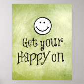 幸やる気を起こさせるせな引用文 ポスター (正面)